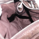 Chloe Paddington Hand Bag Leather Brown Gold Silver Auth 208688V-23