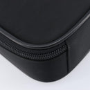 PRADA Business Bag Nylon 2way Black Silver Auth 208691A-14