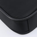 PRADA Business Bag Nylon 2way Black Silver Auth 208691A-16