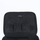 PRADA Business Bag Nylon 2way Black Silver Auth 208691A-21