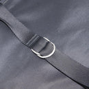PRADA Business Bag Nylon 2way Black Silver Auth 208691A-26