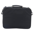 PRADA Business Bag Nylon 2way Black Silver Auth 208691A-3