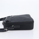 PRADA Business Bag Nylon 2way Black Silver Auth 208691A-5
