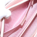 Christian Dior Canage Hand Bag Leather Pink Silver Auth 208692V-27