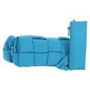 Bottega Veneta MAXI INTRECCIATO Padded Tech Cassette Bag Nylon Blue Auth 208693M-1