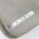 PRADA PRADA Sports Shoulder Bag Nylon Gray Silver Auth 208699A-19