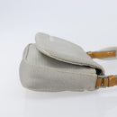 PRADA PRADA Sports Shoulder Bag Nylon Gray Silver Auth 208699A-3