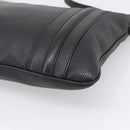 GUCCI Shoulder Bag Leather Black Silver 233329 Auth 208701V-8
