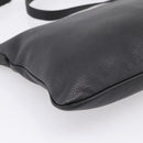 GUCCI Shoulder Bag Leather Black Silver 233329 Auth 208701V-15