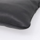 GUCCI Shoulder Bag Leather Black Silver 233329 Auth 208701V-16