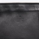 GUCCI Shoulder Bag Leather Black Silver 233329 Auth 208701V-18