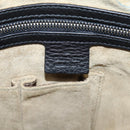 GUCCI Shoulder Bag Leather Black Silver 233329 Auth 208701V-20