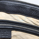 GUCCI Shoulder Bag Leather Black Silver 233329 Auth 208701V-9