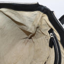 GUCCI Shoulder Bag Leather Black Silver 233329 Auth 208701V-22