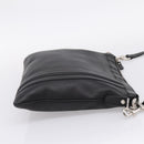 GUCCI Shoulder Bag Leather Black Silver 233329 Auth 208701V-4