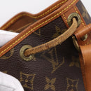 LOUIS VUITTON Monogram Petit Noe Shoulder Bag M42226 LV Auth 208703V-8
