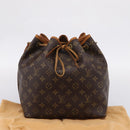 LOUIS VUITTON Monogram Petit Noe Shoulder Bag M42226 LV Auth 208703V-12