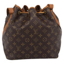 LOUIS VUITTON Monogram Petit Noe Shoulder Bag M42226 LV Auth 208703V-2