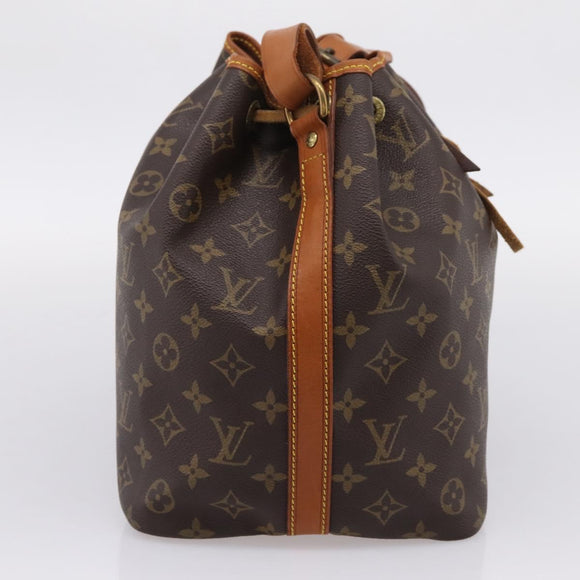 LOUIS VUITTON Monogram Petit Noe Shoulder Bag M42226 LV Auth 208703V