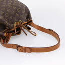 LOUIS VUITTON Monogram Petit Noe Shoulder Bag M42226 LV Auth 208703V-7