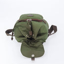 PRADA Backpack Nylon Green Silver Auth 208704-20