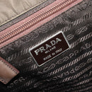 PRADA Backpack Nylon Green Silver Auth 208704-22