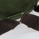 PRADA Backpack Nylon Green Silver Auth 208704-7