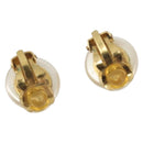 CHANEL Earring metal Gold CC Auth 208711M-3