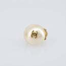CHANEL Earring metal Gold CC Auth 208711M-4