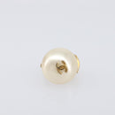 CHANEL Earring metal Gold CC Auth 208711M-8