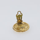 CHANEL Earring metal Gold CC Auth 208712M-11