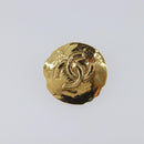 CHANEL Earring metal Gold CC Auth 208712M-4