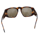 CHANEL Sunglasses plastic Brown CC Auth 208713M-3
