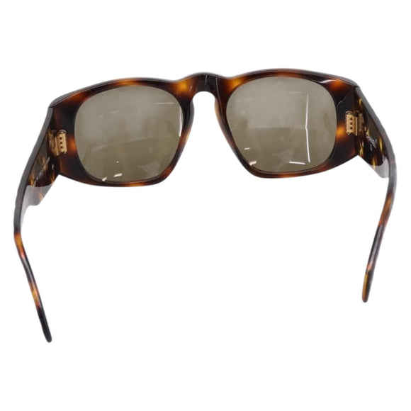 CHANEL Sunglasses plastic Brown CC Auth 208713M