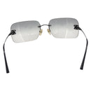 CHANEL Rimless Sunglasses plastic Black CC Auth 208714M-3