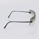 CHANEL Rimless Sunglasses plastic Black CC Auth 208714M-4