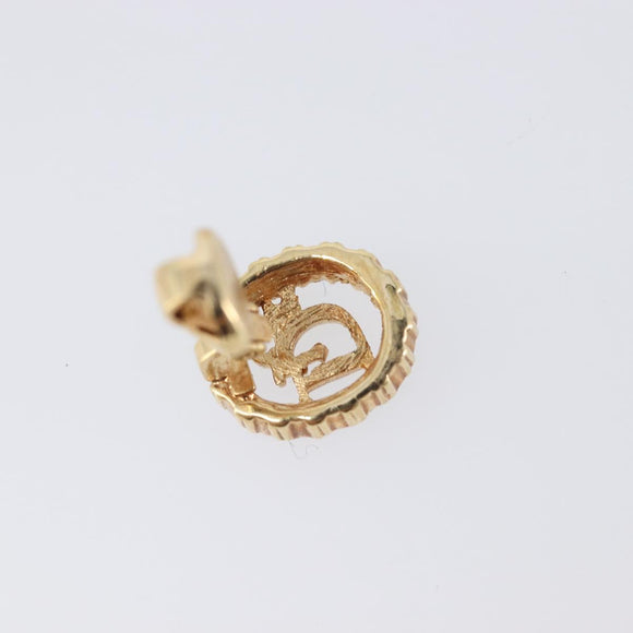 Christian Dior Earring metal Gold Auth 208717M