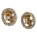 Christian Dior Earring metal Gold Auth 208717M-13
