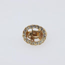 Christian Dior Earring metal Gold Auth 208717M-8