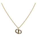 Christian Dior Necklace metal Gold Auth 208718M-1