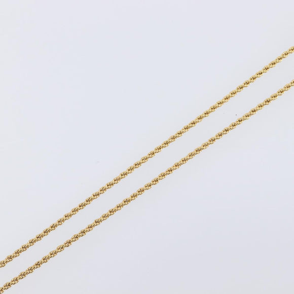 Christian Dior Necklace metal Gold Auth 208718M