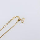 Christian Dior Necklace metal Gold Auth 208718M-14