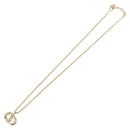 Christian Dior Necklace metal Gold Auth 208718M-2
