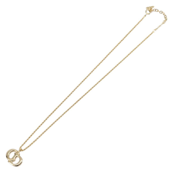 Christian Dior Necklace metal Gold Auth 208718M
