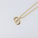 Christian Dior Necklace metal Gold Auth 208718M-3
