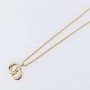 Christian Dior Necklace metal Gold Auth 208718M-4