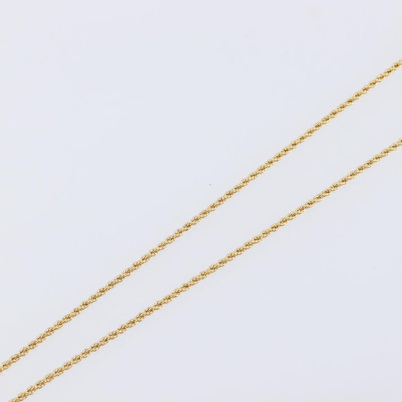 Christian Dior Necklace metal Gold Auth 208718M