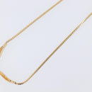 Christian Dior Necklace metal Gold Auth 208719M-11