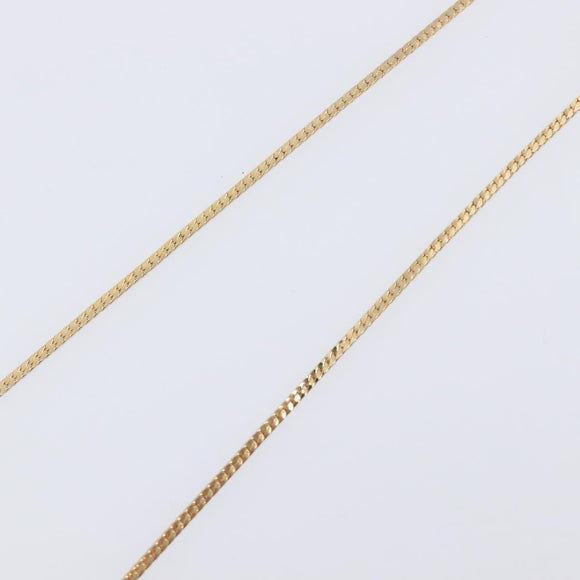 Christian Dior Necklace metal Gold Auth 208719M