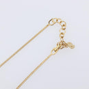 Christian Dior Necklace metal Gold Auth 208719M-13